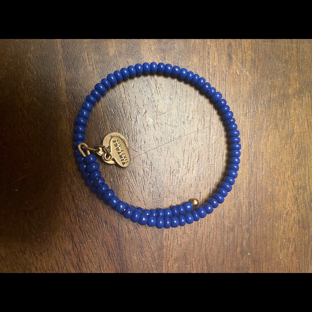 Blue Beaded Alex and Ani